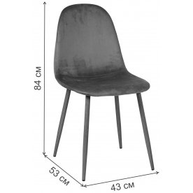 Стул на металлокаркасе DC801
