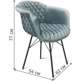 Стул на металлокаркасе Sheffilton SHT-ST31-C4/S64