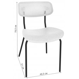 Стул на металлокаркасе SHT-S85М