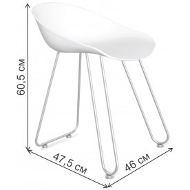 Стул на металлокаркасе SHT-ST19 / S106