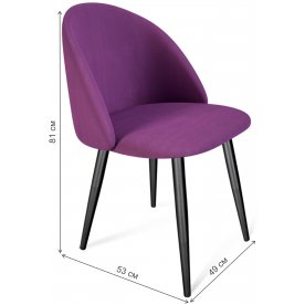 Стул на металлокаркасе SHT-ST35/S95