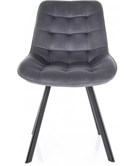 Стул на металлокаркасе Monti Velvet Bluvel 14