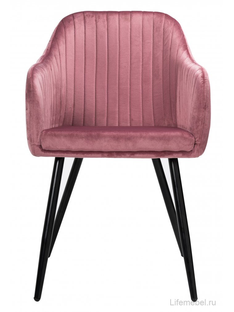 Стул на металлокаркасе Slam dark pink