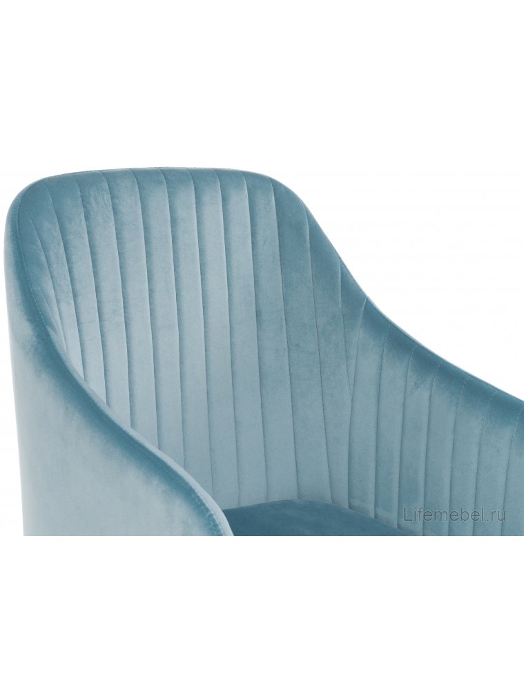 Стул на металлокаркасе Slam синий