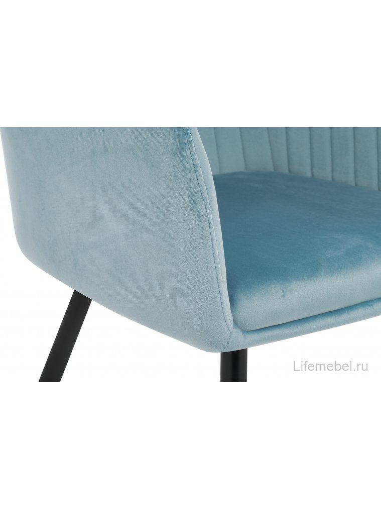 Стул на металлокаркасе Slam синий