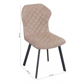 Стул на металлокаркасе Анкона мини Z-5 ЧР 62