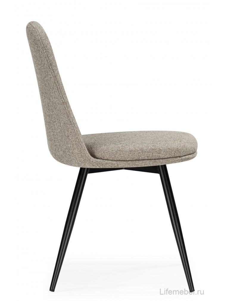 Стул на металлокаркасе Texas 1 поворотный бежевый / черный