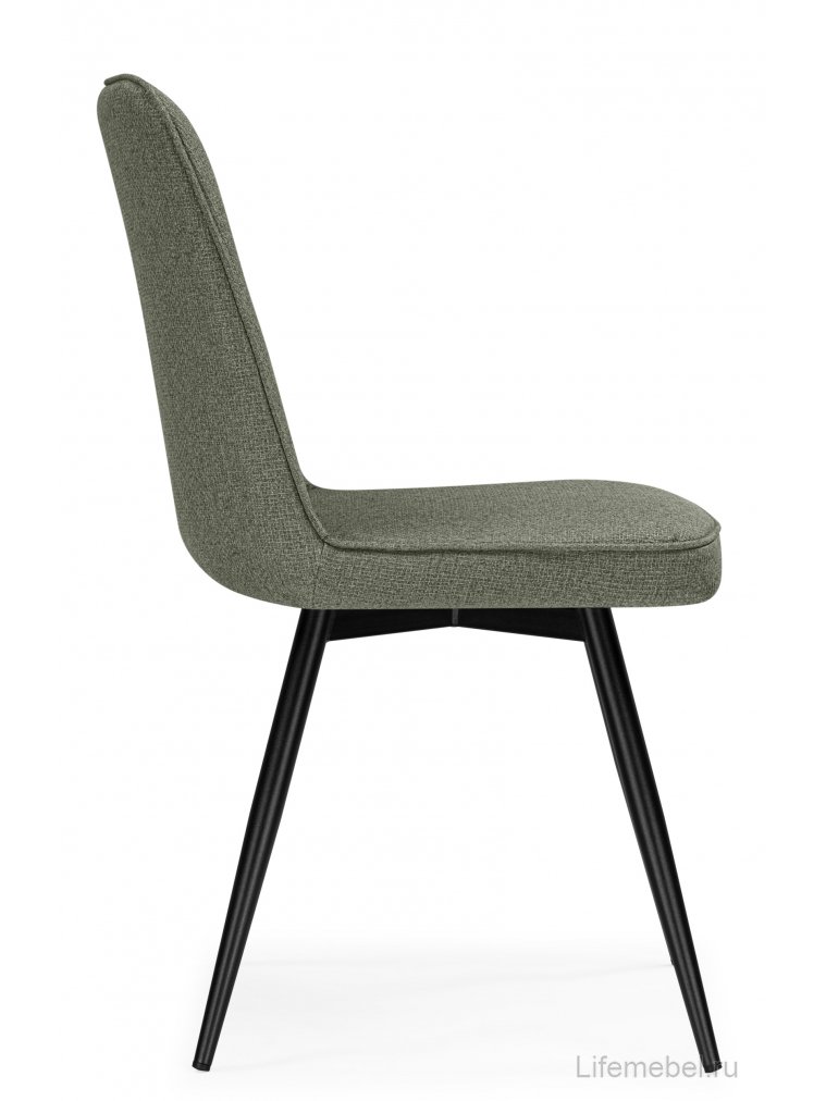 Стул на металлокаркасе Texas 3 поворотный светло-зеленый / черный