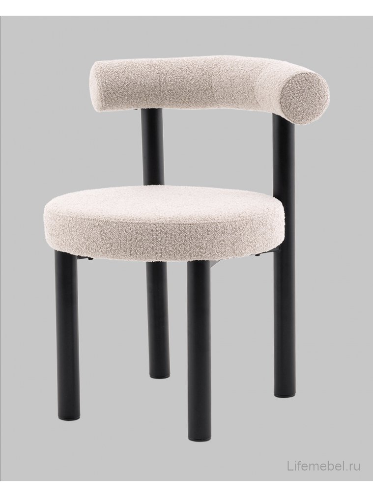 Стул на металлокаркасе Tomo бежевый