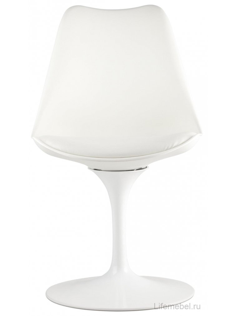 Стул на металлокаркасе Rose белый