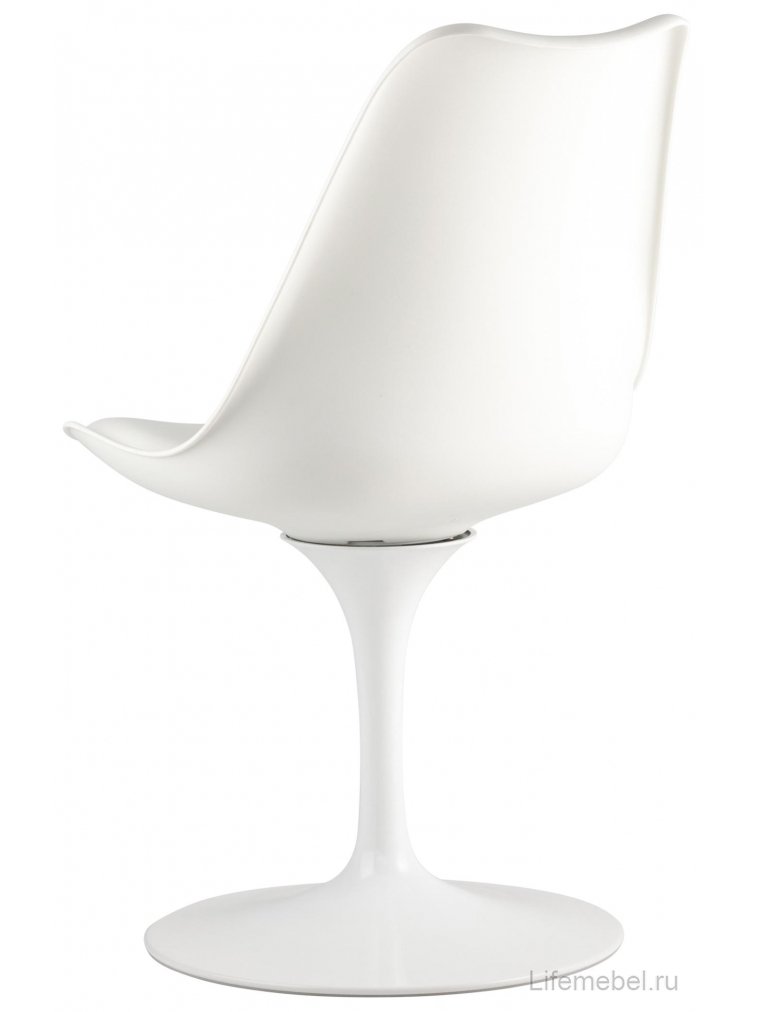 Стул на металлокаркасе Rose белый