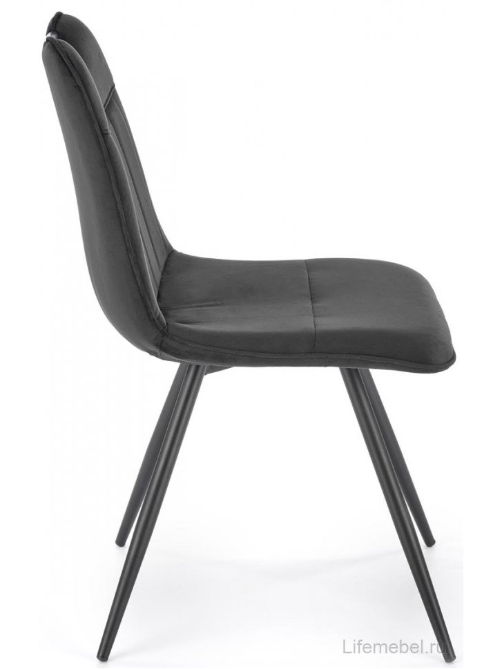 Стул на металлокаркасе Варрачер черный