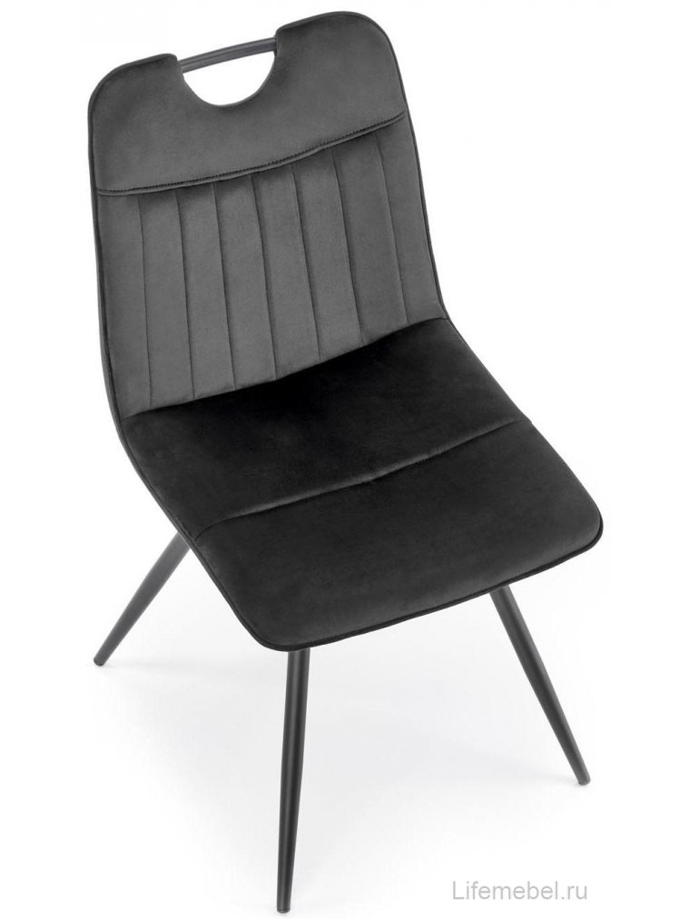 Стул на металлокаркасе Варрачер черный