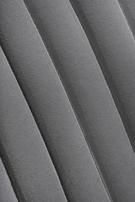 Стул на металлокаркасе Вейв П темно-серый / черный