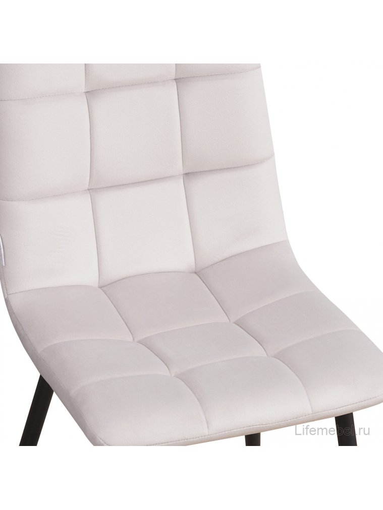 Стул на металлокаркасе Barcelona кремовый