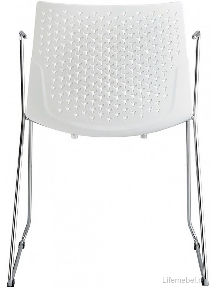 Стул на металлокаркасе FX-05F белый