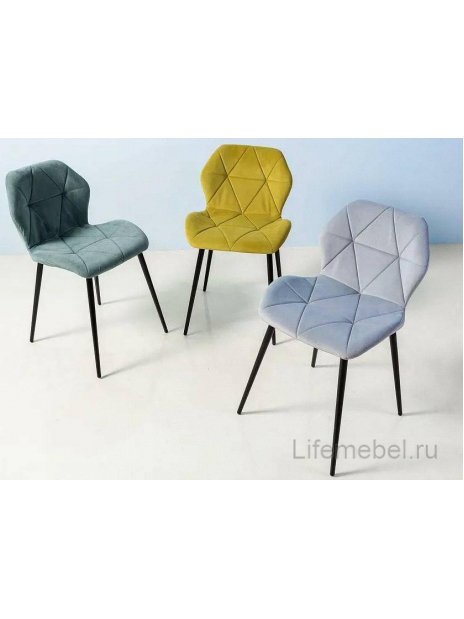 Стул на металлокаркасе Noel azure