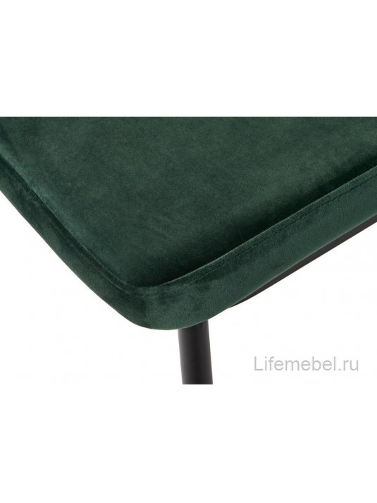 Стул на металлокаркасе Peki зеленый / коричневый