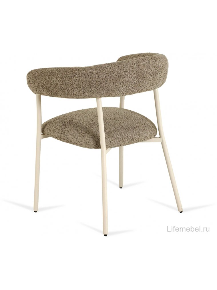 Стул на металлокаркасе Salma коричневый