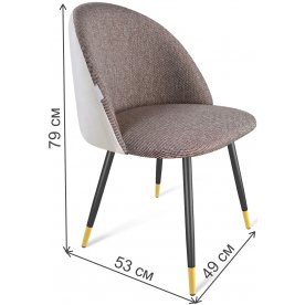 Стул на металлокаркасе SHT-ST35-3/S95-1