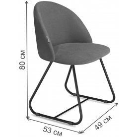 Стул на металлокаркасе SHT-ST35/S38