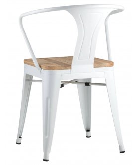 Стул на металлокаркасе Тиоли Арм Вуд