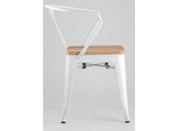 Стул на металлокаркасе Тиоли Арм Вуд