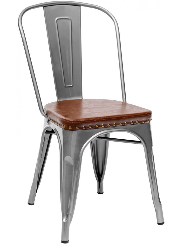 Стул Тиоли серебристый