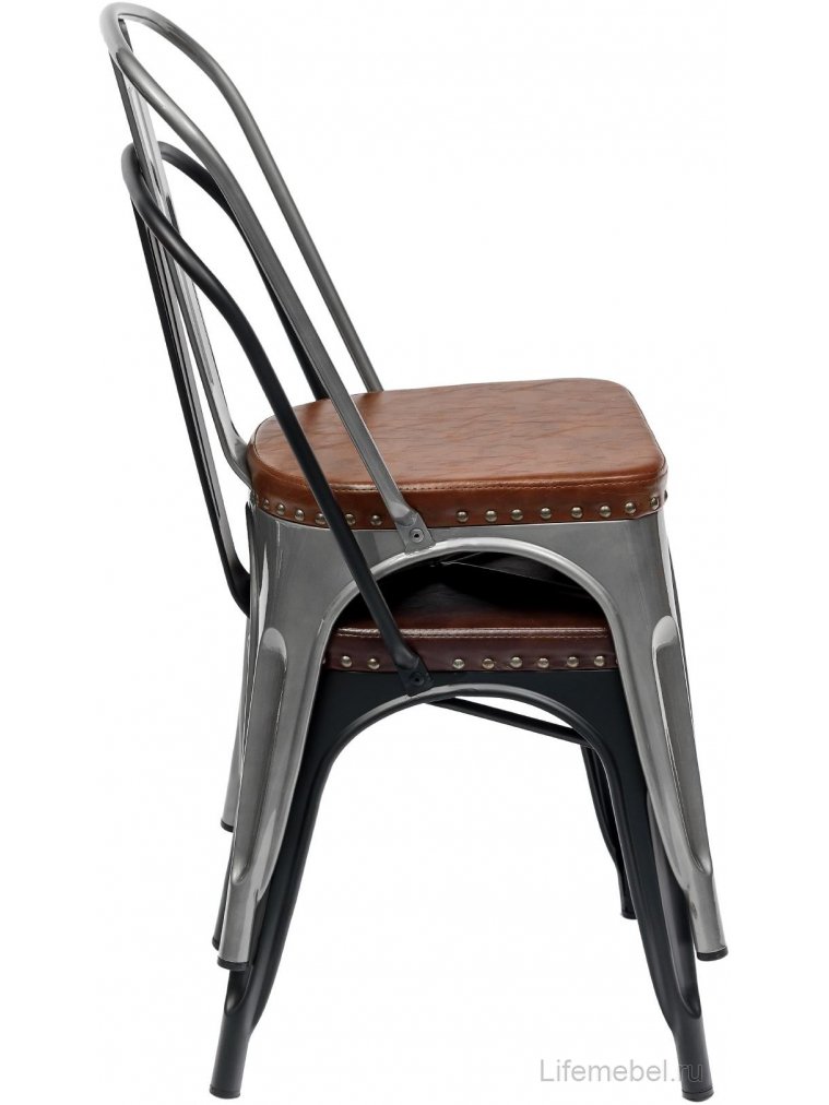 Стул Тиоли серебристый