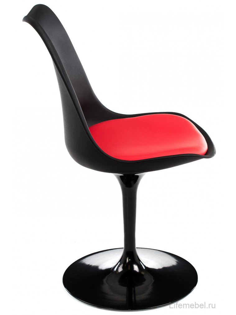 Стул Tulip черный / красный