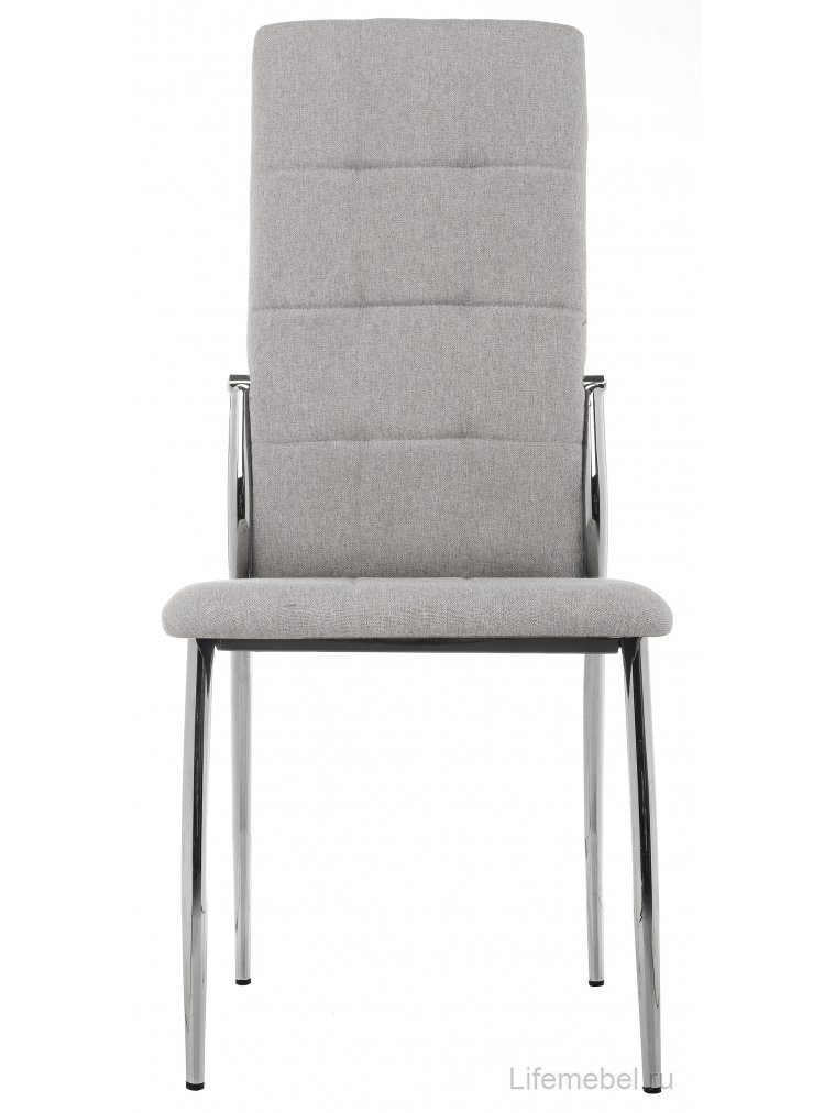 Стул на металлокаркасе Farini светло-серый / хром