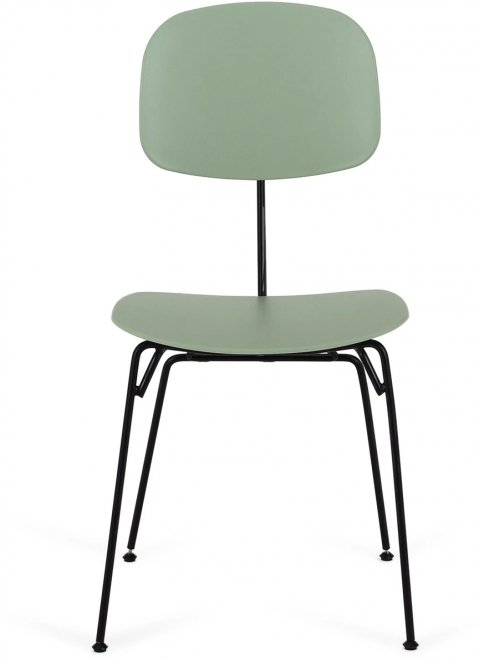 Стул на металлокаркасе Pixar зеленый / черный