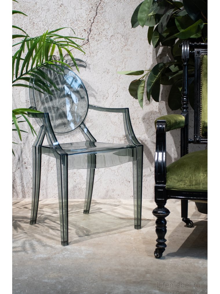 Пластиковый стул Luis gray