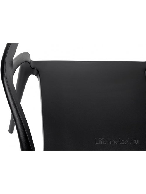 Пластиковый стул Capri чёрный