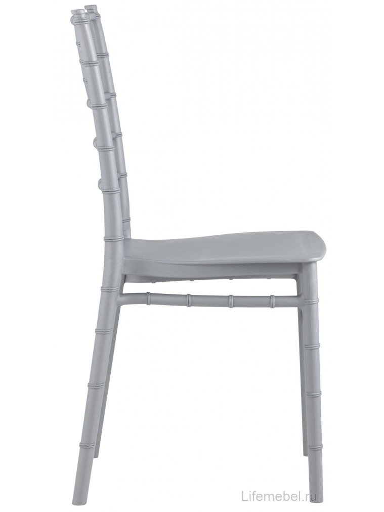 Пластиковый стул Батилд серебряный