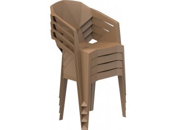 Пластиковый стул Гекса