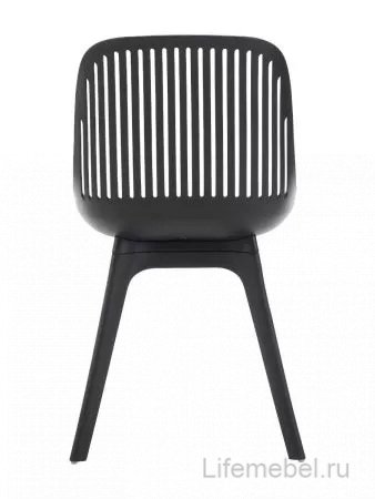 Пластиковый стул Grace черный / черные ноги