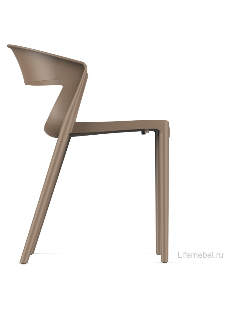 Пластиковый стул Градно капучино