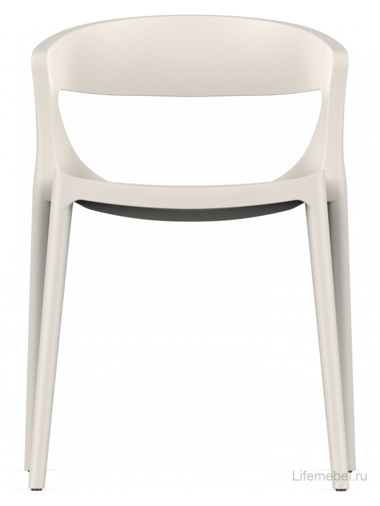 Пластиковый стул Градно светло-бежевый