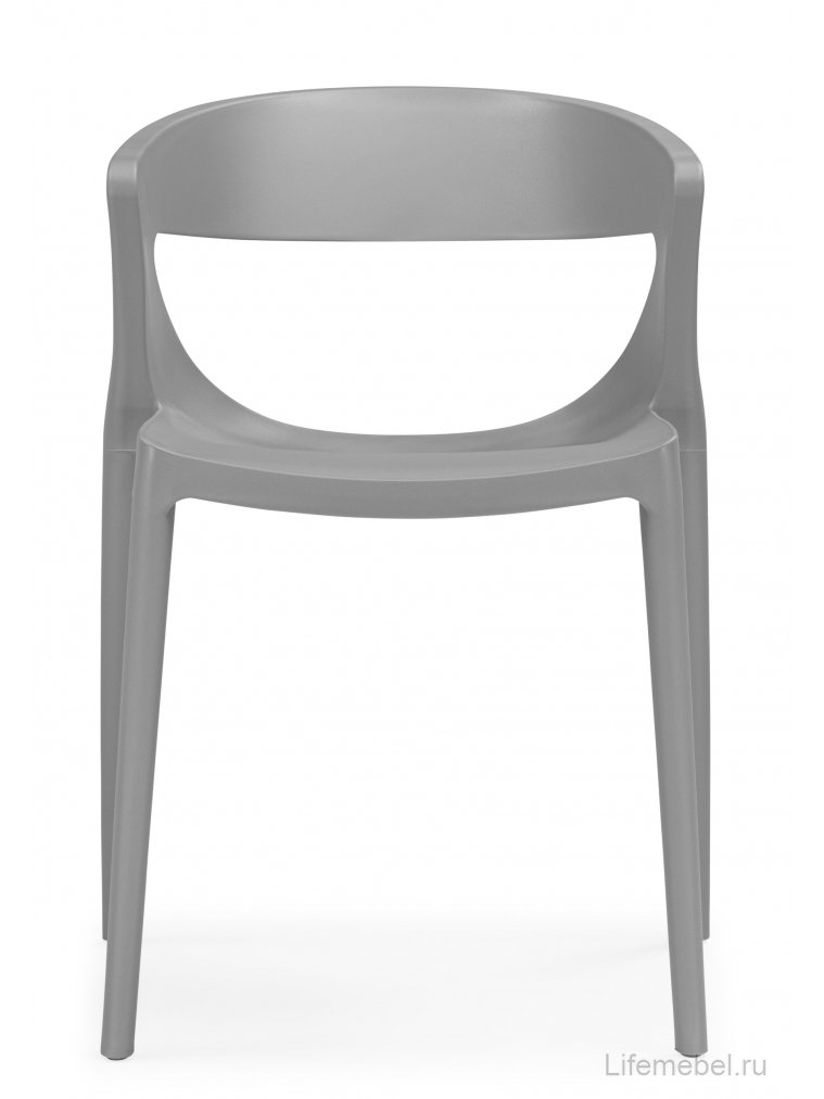 Пластиковый стул Градно жесткий серый