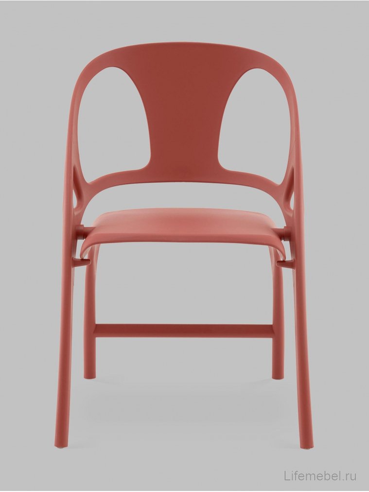 Пластиковый стул Эллара бордо