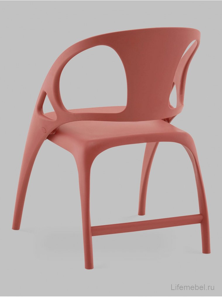 Пластиковый стул Эллара бордо