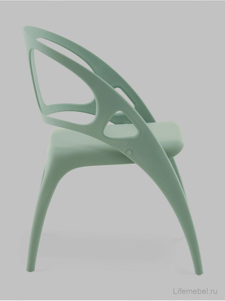 Пластиковый стул Эллара нежно-зеленый
