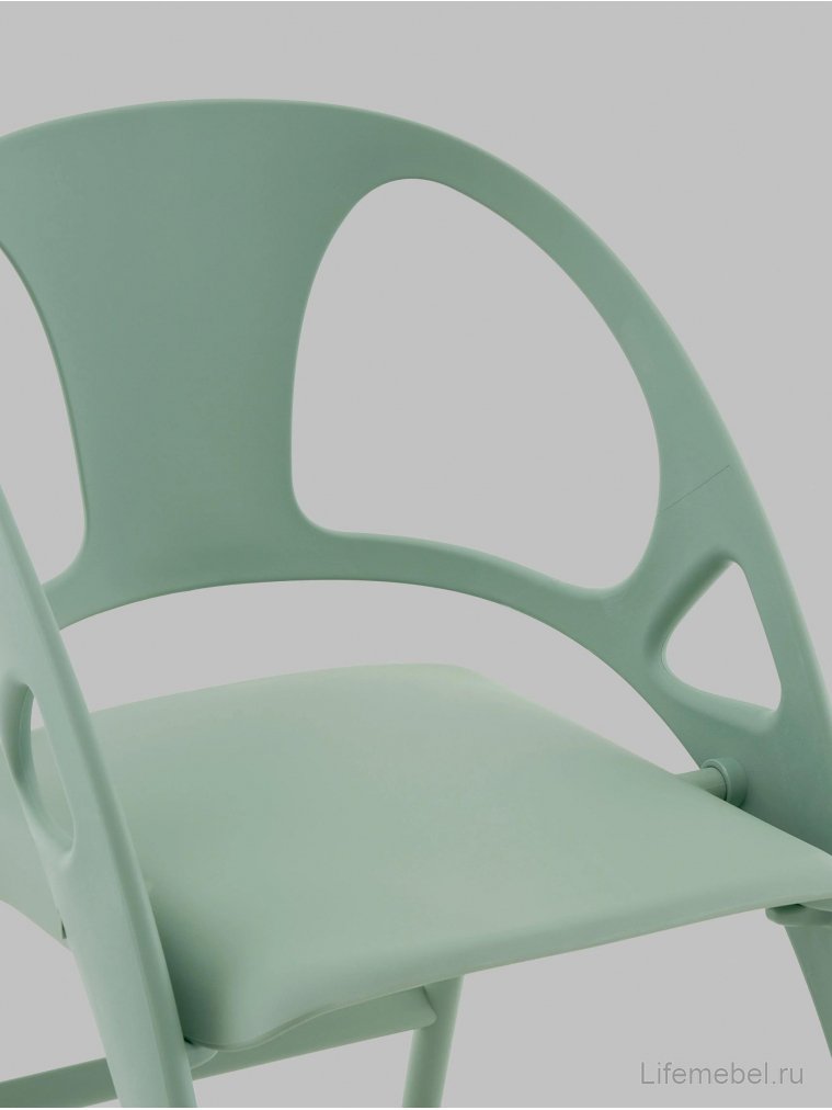 Пластиковый стул Эллара нежно-зеленый