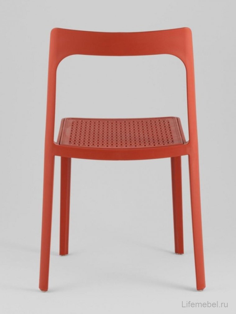Пластиковый стул Март красный