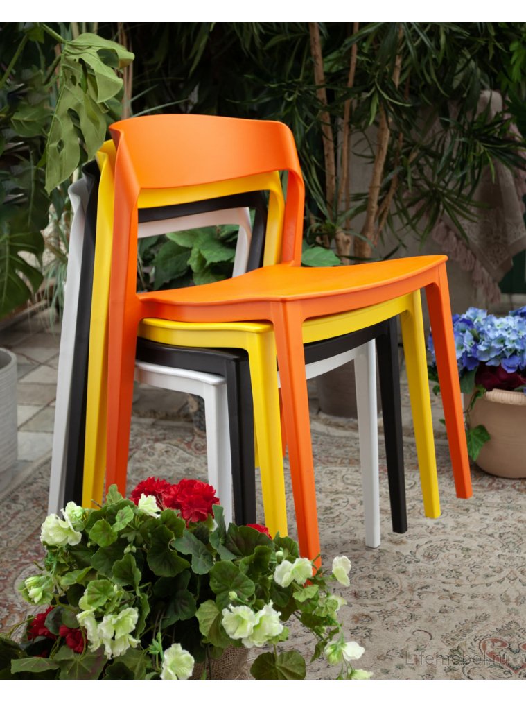 Пластиковый стул Майло, пластик бежевый