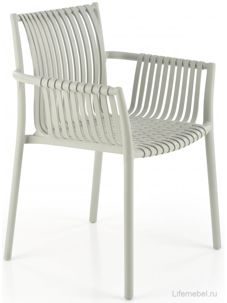 Пластиковый стул K492 серый