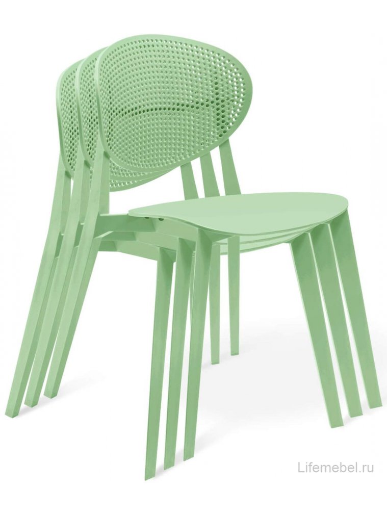 Пластиковый стул SHT-S111 мятный