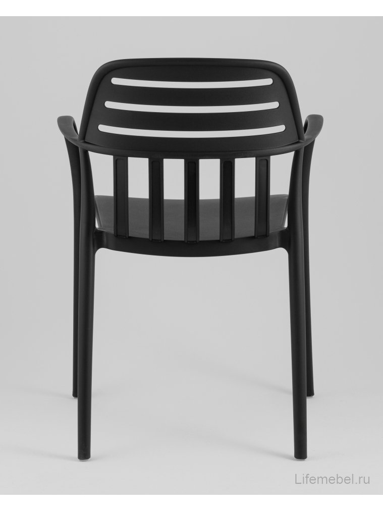 Пластиковый стул Siena черный