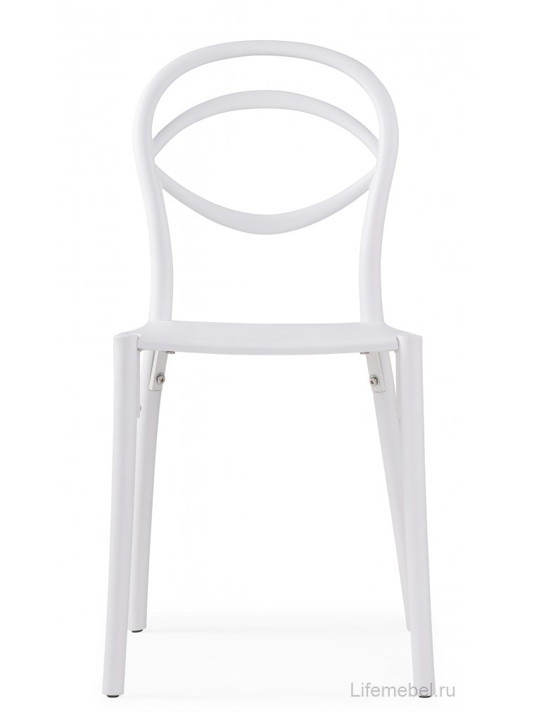 Пластиковый стул Simple white